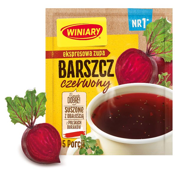 Winiary ekspresowa zupa Barszcz czerwony 60 g