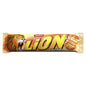 Lion White Nadziewany wafel z karmelem i płatkami pszennymi w białej polewie 42 g