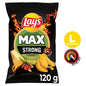 Lay's Max Strong Chipsy ziemniaczane karbowane o smaku sera i ostrej papryki 120 g