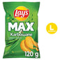 Lay's Max Chipsy ziemniaczane karbowane o smaku zielonej cebulki 120 g