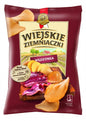 Wiejskie Ziemniaczki Chipsy ziemniaczane wędzonka 130 g