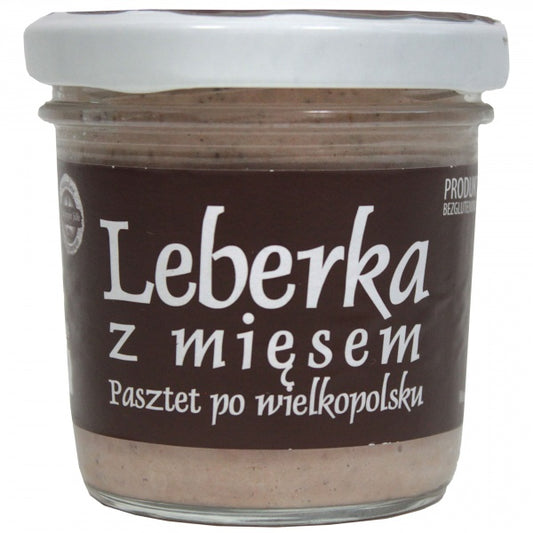 Leberka z mięsem