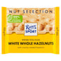 Ritter Sport Biała czekolada z całymi prażonymi orzechami laskowymi i chrupkami ryżowymi 100 g